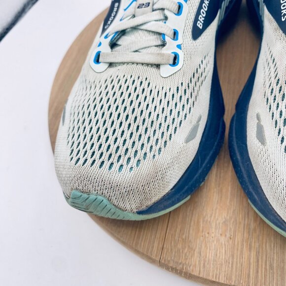 Brooks Adrenaline GTS 23 Running Shoes Womens 9 Gray Mesh Trainers Sneakers - Picture 4 of 16